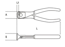 Beta Tools Model 1088  160mm-Heavy Duty End Cutting Nippers