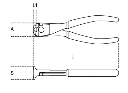 Beta Tools Model 1088  Bm200mm-Heavy Duty Cutting Nippers Bm
