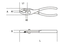 Beta Tools Model 1153  200-Adjustable Pliers Two Positions