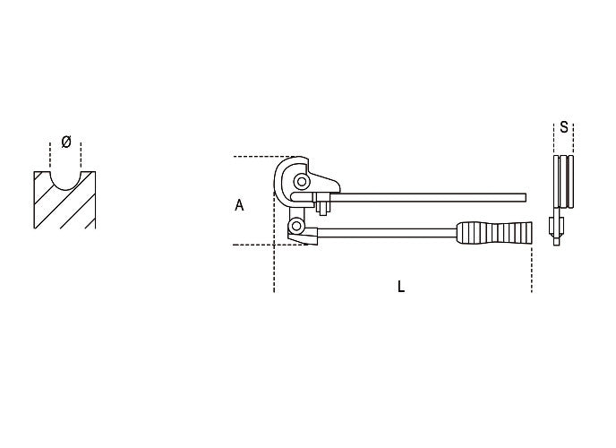 Beta Tools Model 388  15mm-Pipe Benders