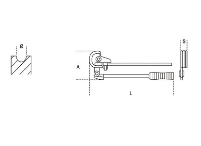 Beta Tools Model 388  15mm-Pipe Benders