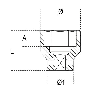 Beta Tools Model 720  Ftx14-Impact Sockets Tx Head Screws