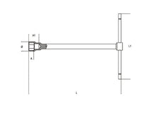 Beta Tools Model 950  6mm-T-Handle Hexagon Socket Wrenches