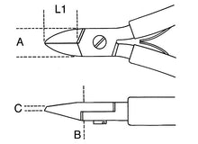 Beta Tools Model 1183  Bm-Diagonal Semi-Flush Cutting Nippers