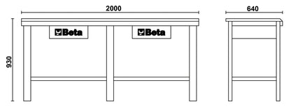 Beta Tools Model C56  O-Workbench Orange