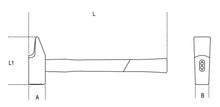 Beta Tools Model 1370  F/T50mm-Riveting Hammers Fibre Shafts