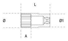 Beta Tools Model 900  Mb/L10mm-Bi-Hexagon Hand Sockets Long