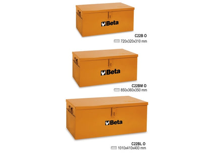 Beta Tools Model C22  Bm-O-Empty Tool Trunk Orange