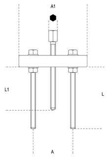 Beta Tools Model 1533  4-Pullers for Separators 1534