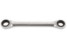 Beta Tools Model 195  17X19mm-Ratcheting Flat Bi-Hexagon Ring Wrenches