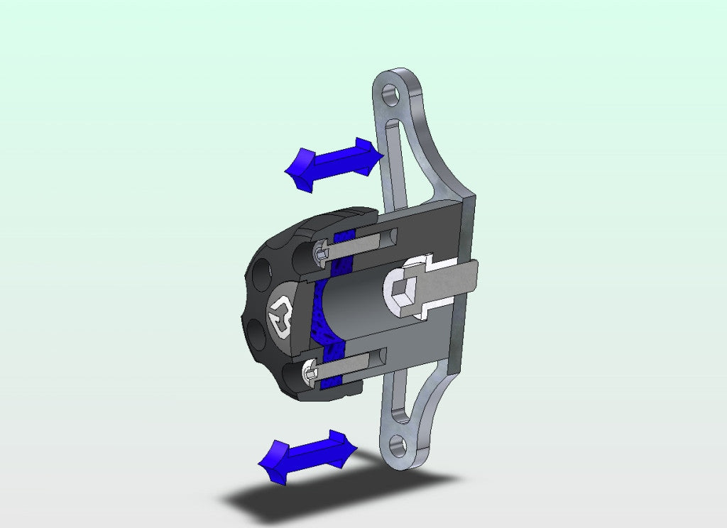 Gilles IP.GT Frame Sliders for the Yamaha YZF-R1, YZF-R1M, and YZF-R1S  (2015+)