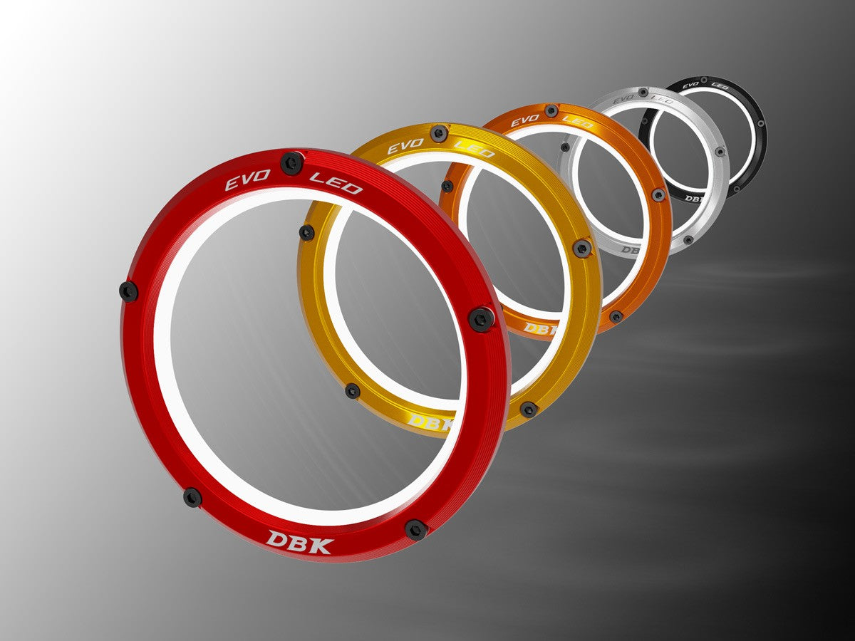 DBK Special Parts (Ducabike) EVO LED Ring Upgrade Kit for CC119902, CCDV14, and CCDV15