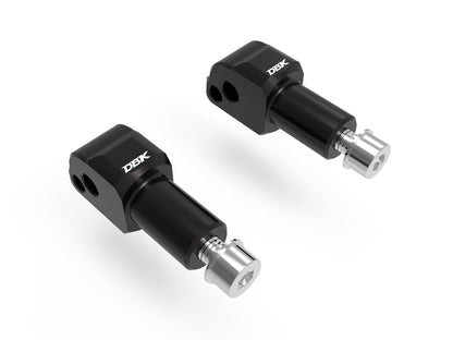 DBK Special Parts (Ducabike) Passenger Foot peg Adapters for DBK Racing and Sport Footpegs For BMW