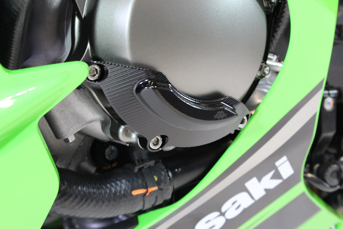 Gilles MP.GT Left Side Engine Protector for Kawasaki ZX-10R / ZX-10RR (2011+)