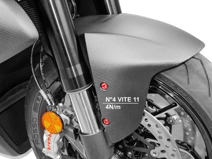 DBK Special Parts (Ducabike) Front Fender Screw Kit for the Ducati Diavel V4