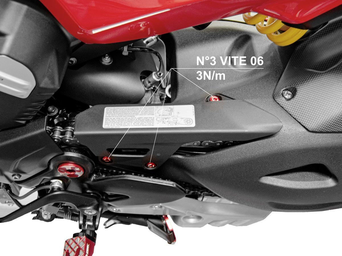 DBK Special Parts (Ducabike) Chain Guard Screw Kit for the Ducati Diavel V4