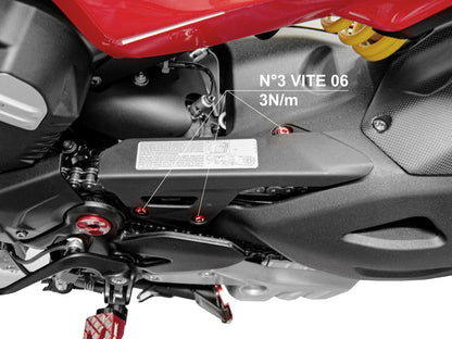 DBK Special Parts (Ducabike) Chain Guard Screw Kit for the Ducati Diavel V4