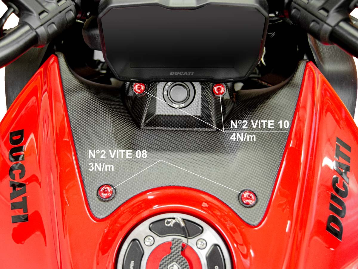 DBK Special Parts (Ducabike) Key Guard Screw Kit for the Ducati Diavel V4