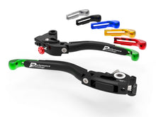 DBK Special Parts (Ducabike) EVO Folding Lever Set w/ Adj. Reach Clutch for the Kawasaki Ninja 400 / 300 / 250