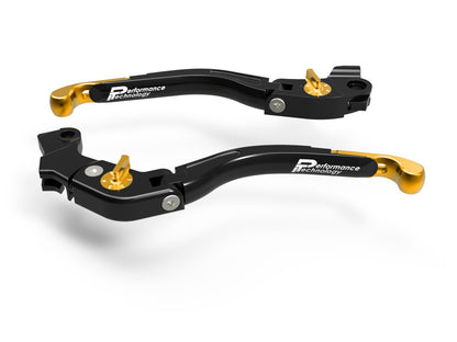 DBK Special Parts (Ducabike) Performance Technology ECO GP2 Folding Lever Set for Ducati DesertX and Scrambler 1100 (2020+)