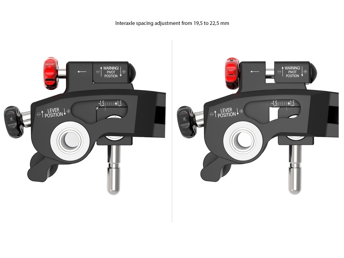 DBK Special Parts (Ducabike) Performance Technology L01 ULTIMATE Folding Lever Set for most Ducati