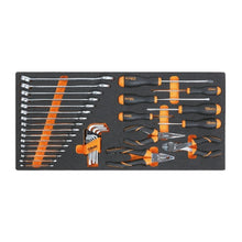 Beta Tools MC10-34 Soft thermoformed tray with tool assortment
