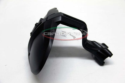 CARBONVANI - MV AGUSTA BRUTALE 675 / 800 CARBON FIBER LICENCE PLATE HOLDER WITH ARM COVER KIT