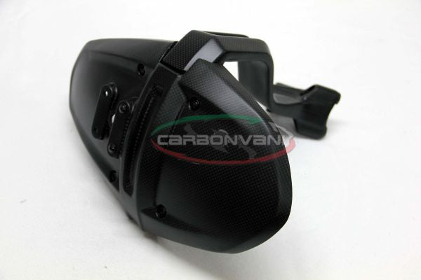 CARBONVANI - MV AGUSTA TURISMO VELOCE CARBON FIBER LICENCE PLATE HOLDER WITH ARM COVER