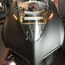 New Rage Cycles (NRC) Mirror Block Off Turn Signals for the Ducati Panigale 1199 and 899