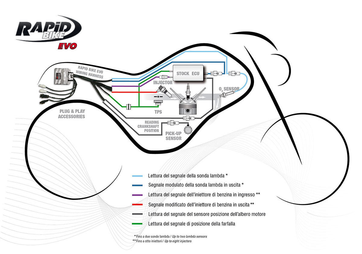 RapidBike EVO Self Adaptive Fueling control Module for the Ducati Scrambler Sixty2 (16-20)