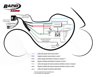 RapidBike RACING2 Self Adaptive Fueling Control Module for the Kove 800X Pro / Rally (2024+) - euro5
