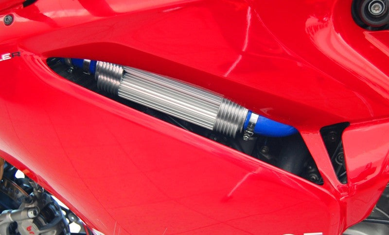 DBK Special Parts (Ducabike) Performance Technology Universal In-Line Double Housing Radiator Coolers