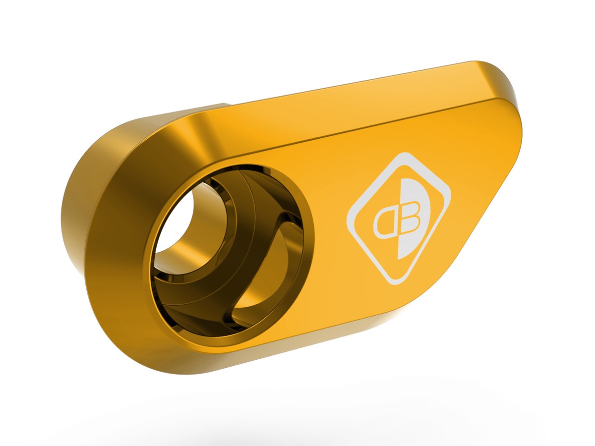 DBK Special Parts (Ducabike) Billet Rear ABS Sensor Protector for the Ducati DesertX and BMW R 1300 GS
