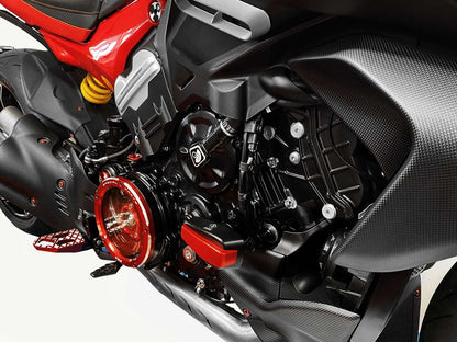 DBK Special Parts (Ducabike) Billet Frame Slider Kit for Ducati Diavel V4 - Long Slider