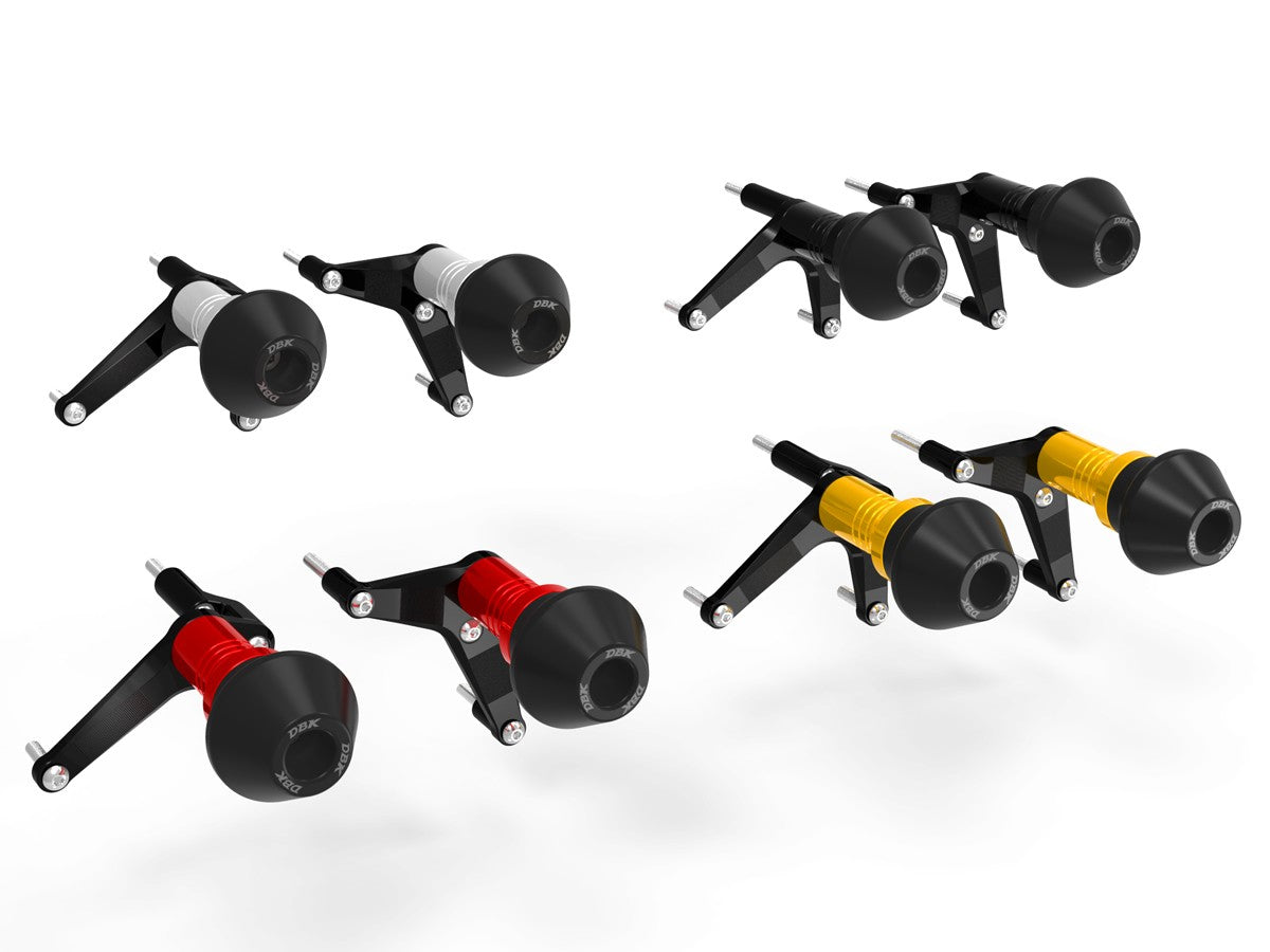 DBK Special Parts (Ducabike) Billet Frame Slider Kit for Ducati Panigale V4 / S (2022+) - Round Slider