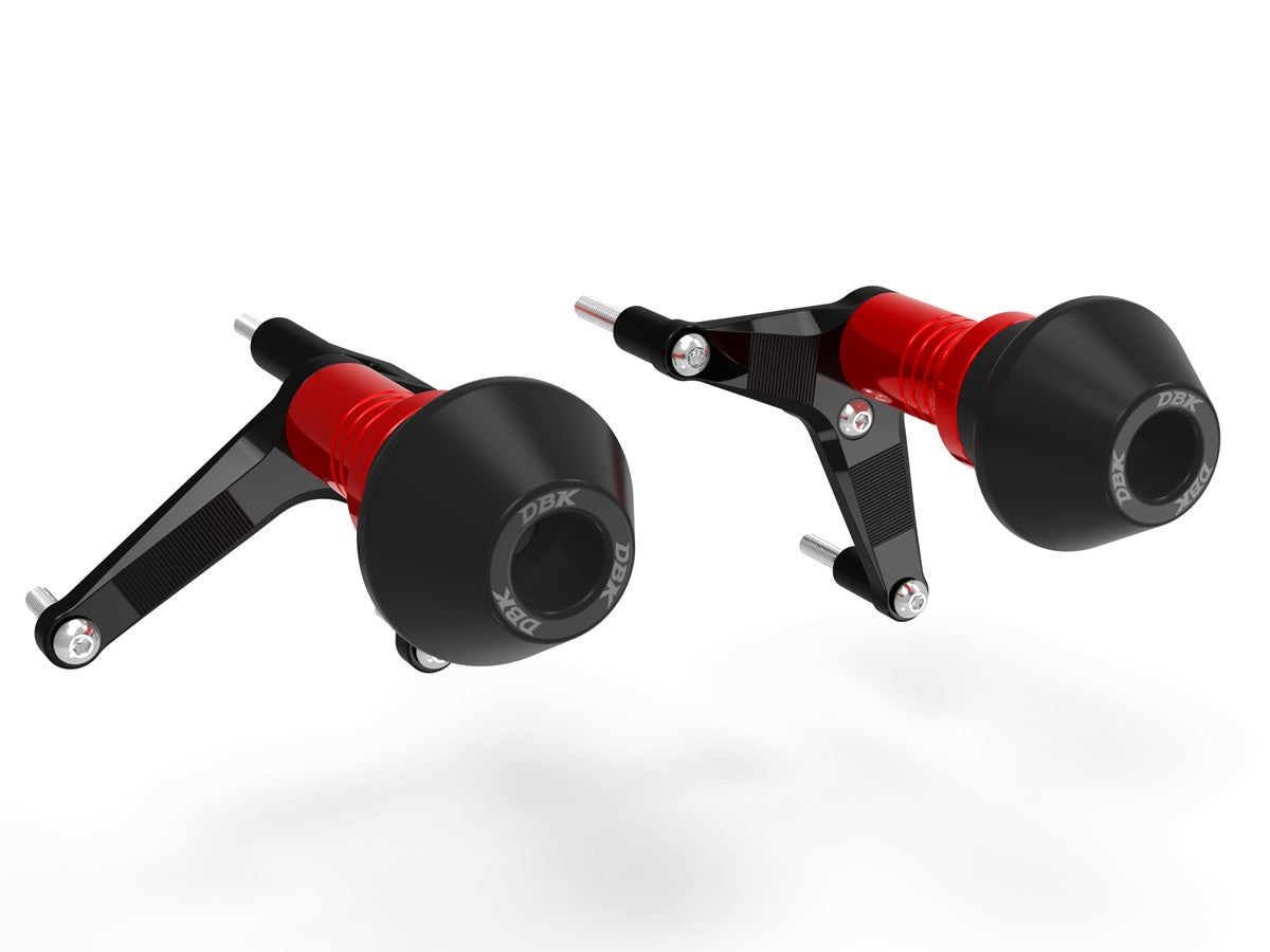 DBK Special Parts (Ducabike) Billet Frame Slider Kit for Ducati Panigale V4 / S (2022+) - Round Slider