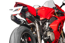 QD Exhaust Twin GUNSHOT DARK MATTER Semi-Full RACE Exhaust for the Ducati Panigale / Streetfighter V4 (21-24)