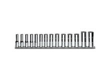 Beta Tools Model 910Bl/Sb14  Rails of 14 Long Sockets 910L