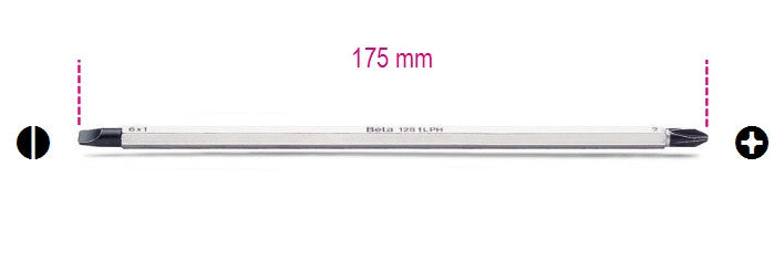 Beta Tools Model 1281  Lph/2-Reversible Screwdrivers Lph