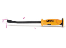 Beta Tools Model 965  450mm-Pry Bars with Flat Curved Ends
