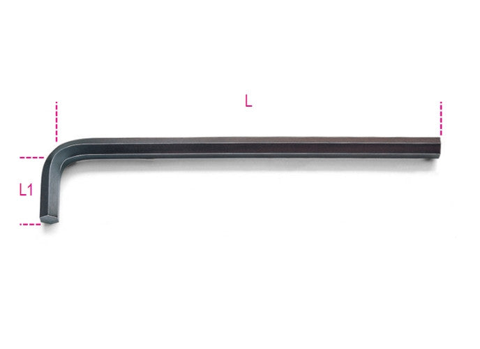 Beta Tools Model 96  L5mm-offset Hexagon Key Wrenches Long