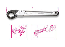 Beta Tools Model 120  17mm-Ratchet Opening Single Ended Wrenches