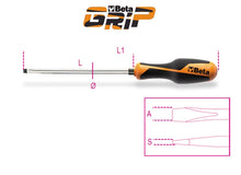 Beta Tools Model 1260  E 8mm-Screwdrivers Hexagon Bolsters