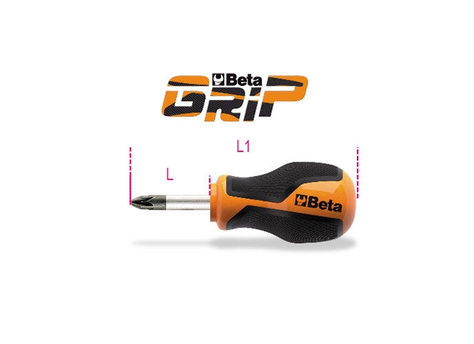 Beta Tools Model 1269  Npz2-Screwdrivers Extra-Short