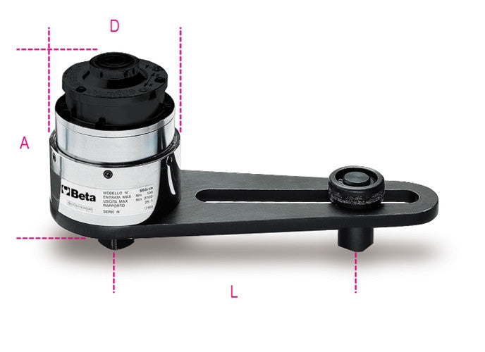 Beta Tools Model 565  1R-Torque Multiplier 25:1 Anti-Wind Up