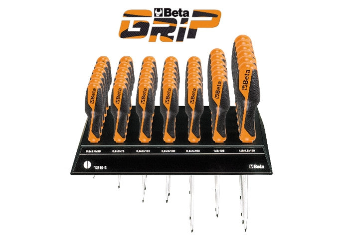 Beta Tools Model 1263  E50-Wall-Mounted Display 50 Screwdrivers