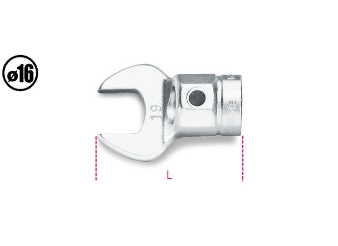 Beta Tools Model 641  17mm-Open Jaw Wrenches for Torque Bars