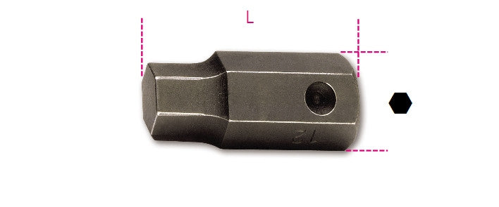Beta Tools Model 727  Es16-19mm-Impact Hexagon Bits 16 mm