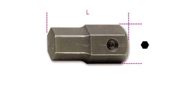 Beta Tools Model 727  Es22-30mm-Impact Hexagon Bits 30 mm