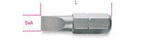 Beta Tools Model 861  Lp1 6X8-Bits for Slotted Head Screws
